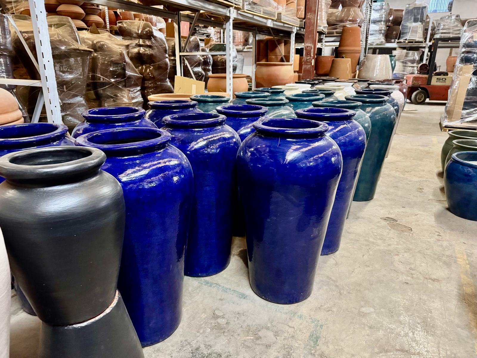 Anzio Glazed Terra cotta planter