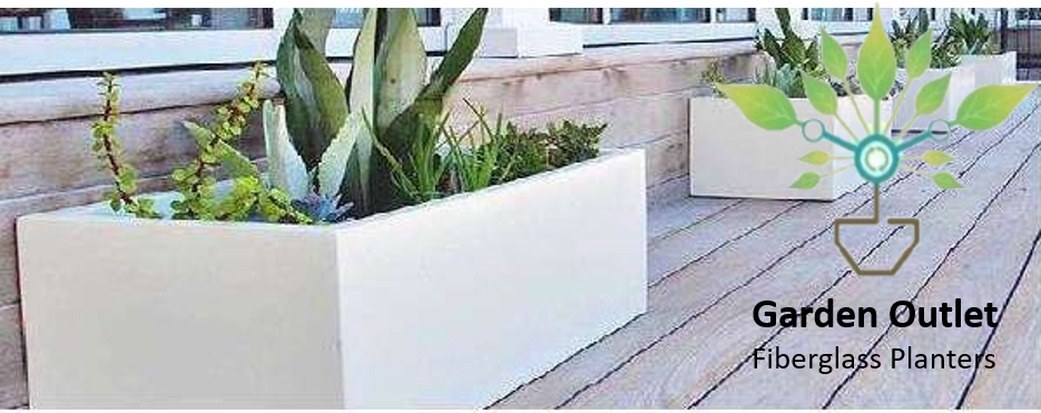 Large outdoor planters